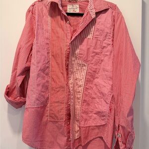 Hartford Red and White Striped Shirt
